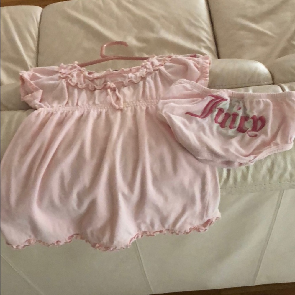 Baby girl juicy outfit